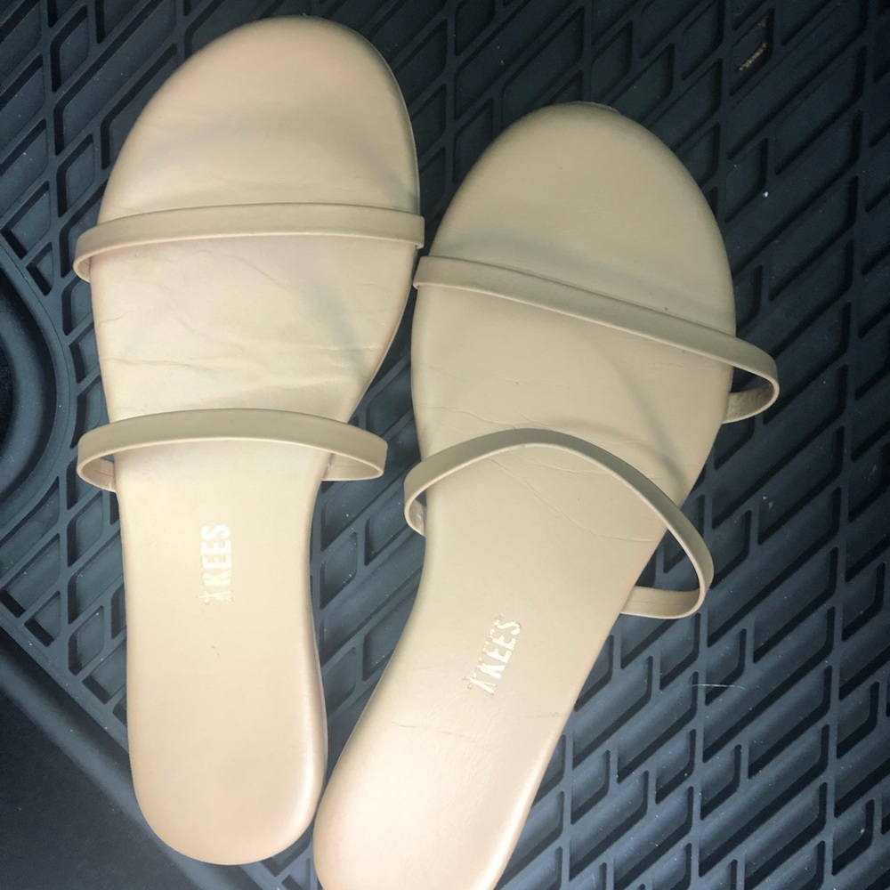 TKEES Gemma Sandals - Cocoa butter